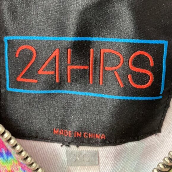 LIP SERVICE 24HRS Kaleidoscope psychedelic print stretch twill vest - Picture 8 of 9